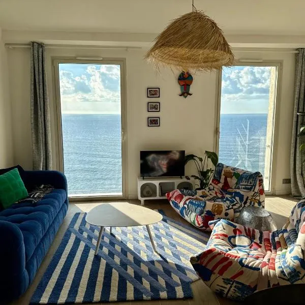 Casa Favelas, Vue Mer, plages et Monaco à pieds: Cap d'Ail şehrinde bir otel