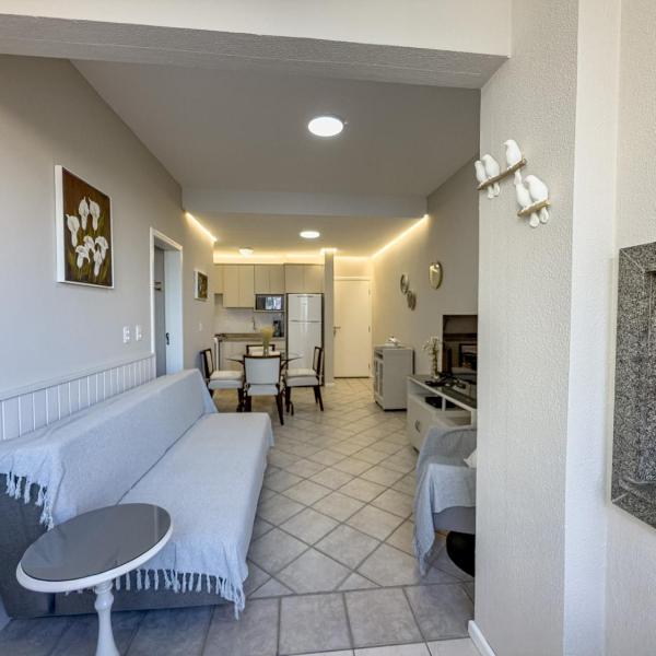 C177 Lindo apartamento pé na areia com vista lateral para o mar - Foto 3
