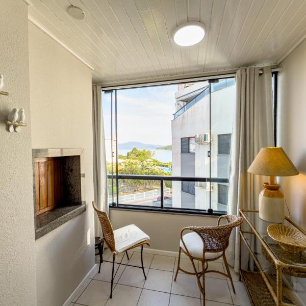 C177 Lindo apartamento pé na areia com vista lateral para o mar - Foto 5
