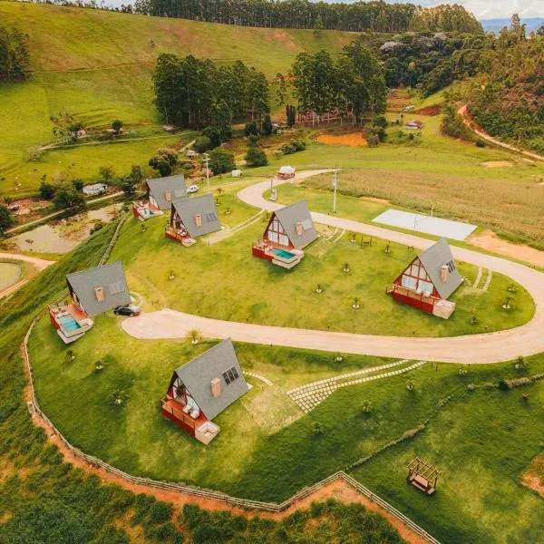Chalés Laguna Alto Viçosa, khách sạn ở Venda Nova do Imigrante