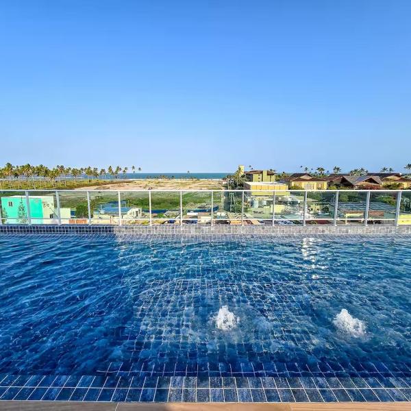 Vista para o mar e piscina de borda infinita - Foto 4