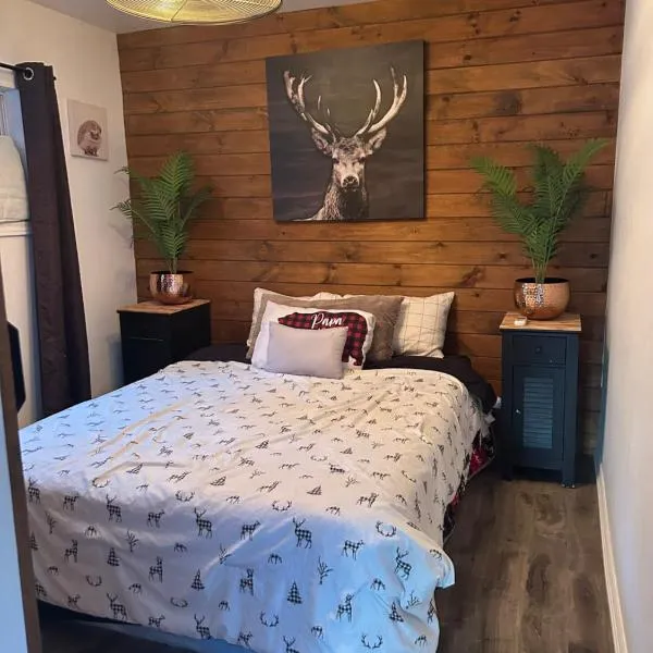 Le petit chalet Chertsey, viešbutis mieste Chertsey