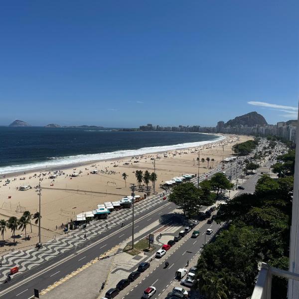 Lindo apartamento vista mar in copacabana