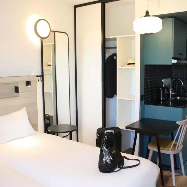 Aparthotel Adagio Access Porte de Camargue, хотел в Сен-Мартен-дьо-Кро
