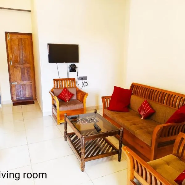 The two bedroom house