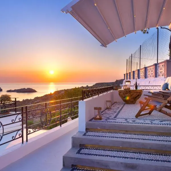 Lindos Shore Superior Studio: Lindos şehrinde bir otel
