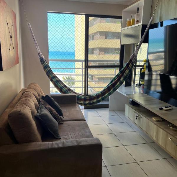 Apartamento 2 quartos vista mar praia de iracema mobiliado