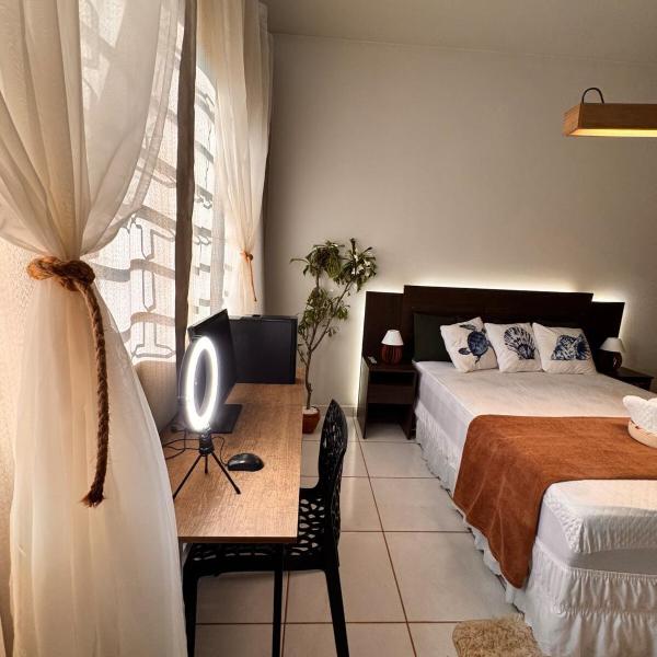 Quarto aconchegante com vista praia - localização excepcional - Não é Ap completo - Foto 2
