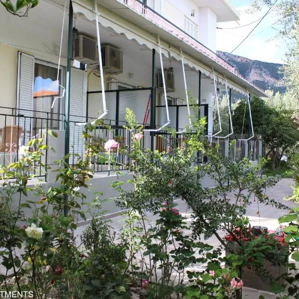 Rentoulia Apartments, hôtel à Poúlithra