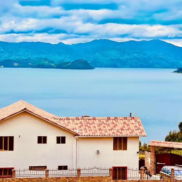 Cabaña Valle De La Laguna, jacuzzi y vista al Lago, hotel v destinaci Aquitania