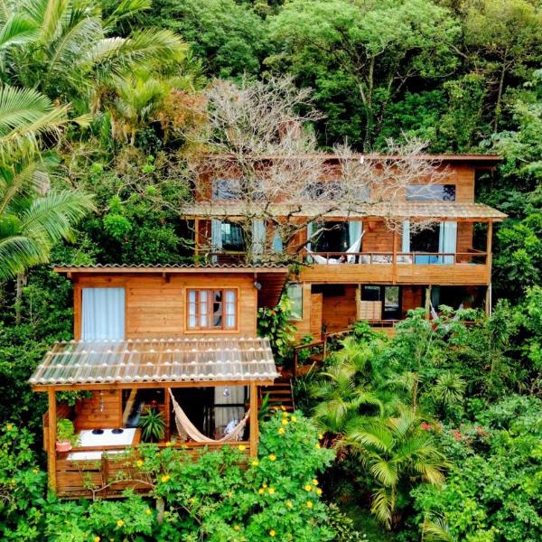 Casa e chalés 5min da praia de 2 à 18 hóspedes Floripa