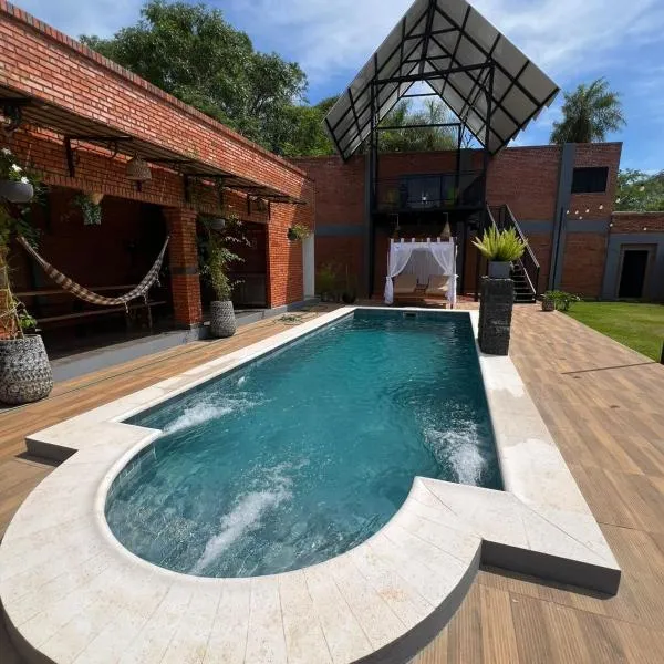 Casa Quinta Jurumi de La Mala Junta, hotell i Atyrá