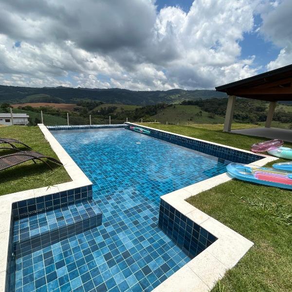 Refúgio na montanha com piscina aquecida em Extrema - Foto 4