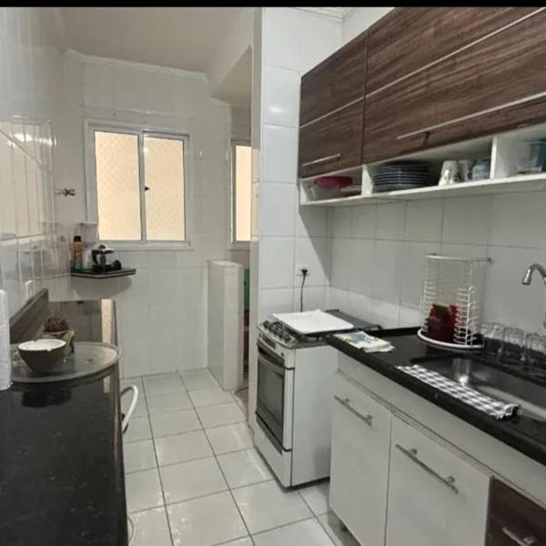 Praia Grande Canto Do Forte Apartment 500 meters from the beach - Foto 3