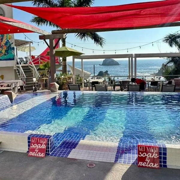 Villa Aikia (Adults Suites A/C), ξενοδοχείο σε Zipolite