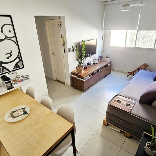 Apartamento 500m da Praia com garagem