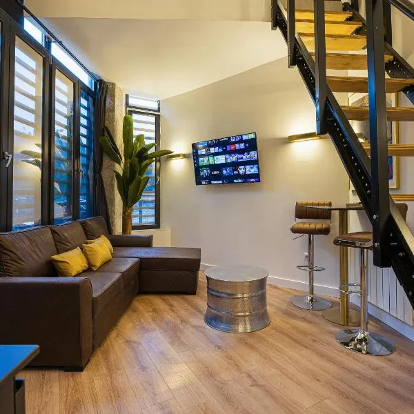 ººIM La Latina-City Centre-WiFi-AC-SmartTVºº, hotel v destinaci Madrid