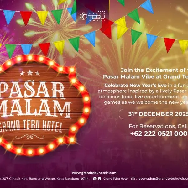 Grand Tebu Hotel、バンドンのホテル