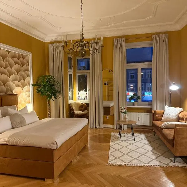 Rubys Design Apartment - Central Rostock, hotel sa Rostock