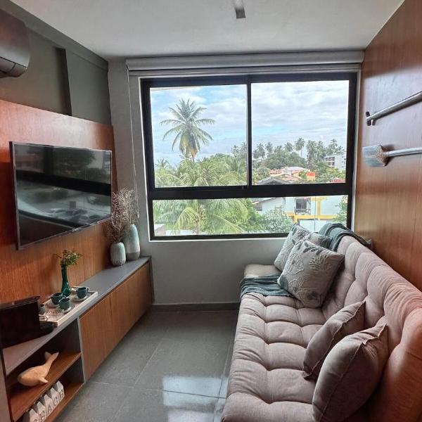 Flat charmoso na beira mar da Praia dos Carneiros Tamandaré - Foto 2