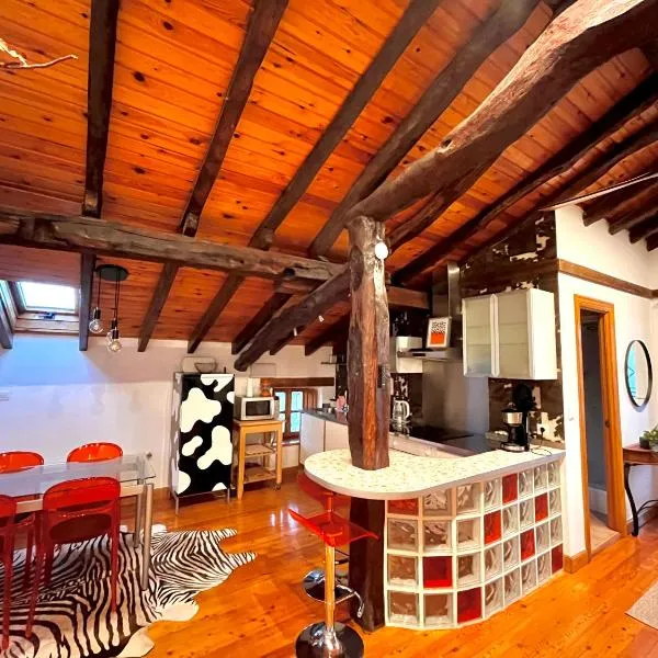 BILBO Near ático rural con terraza, מלון בבסאורי