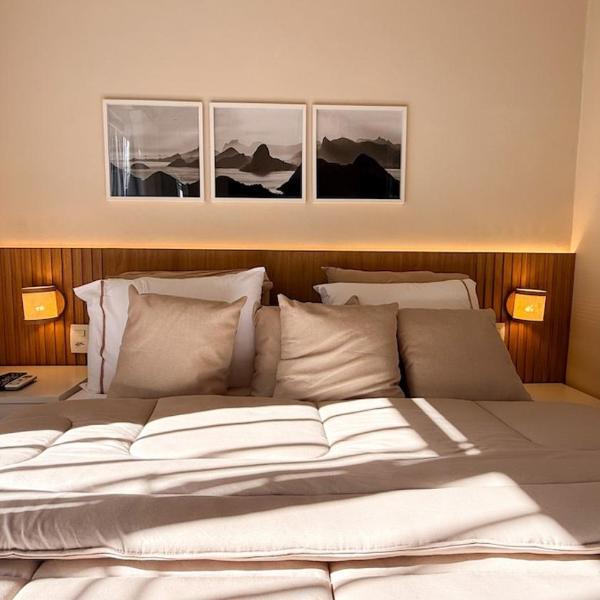 Studio Quarto e Sala Moderno em Ipanema, próximo a praia