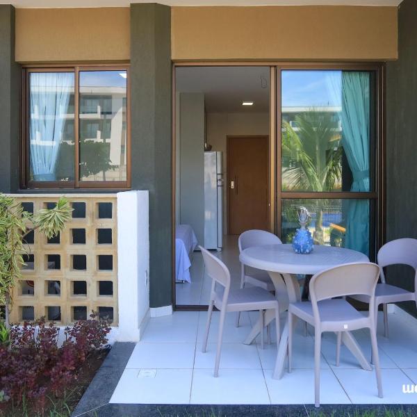 Flat LIPE MURO ALTO lindo e equipado a poucos metros da praia localizado em condomínio clube completo perfeito para a família