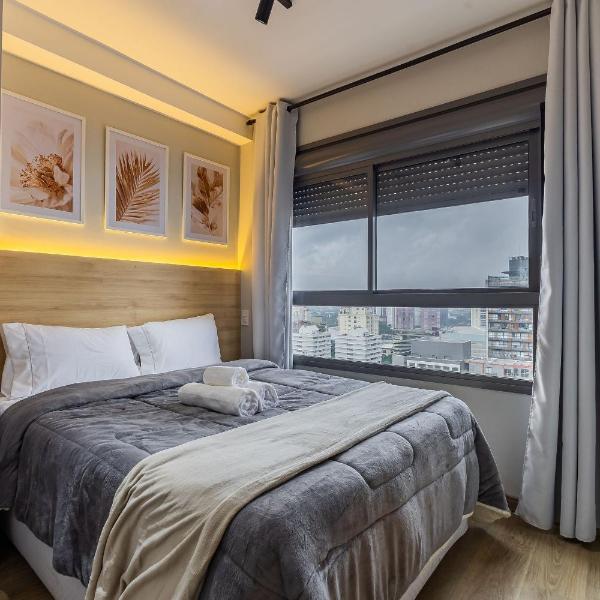 Studio na Pompeia com Vista Incrível próx. Allianz