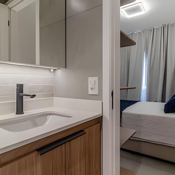 R1714 Apartamento Luxo no Brás com Ar Condicionado e 2 vagas Prox Metrô Brás e Mooca - Foto 3