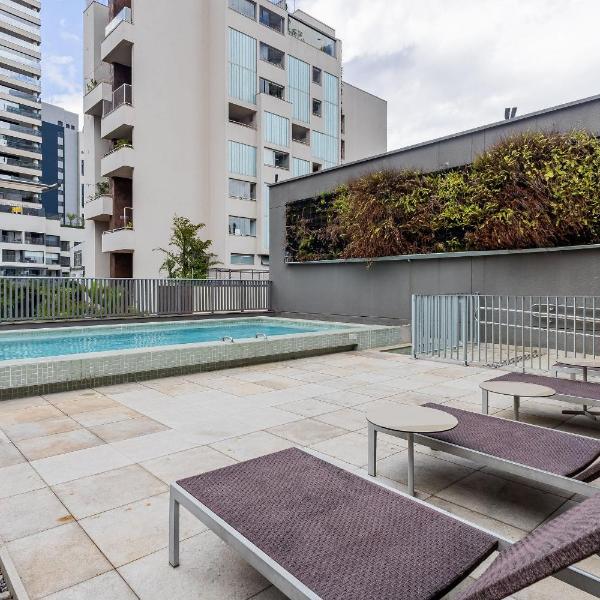 Belo Studio Vila Madalena | Piscina + Varanda + AC - Foto 4