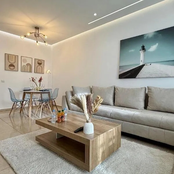 Vue imprenable sur mer, hotel en Tánger