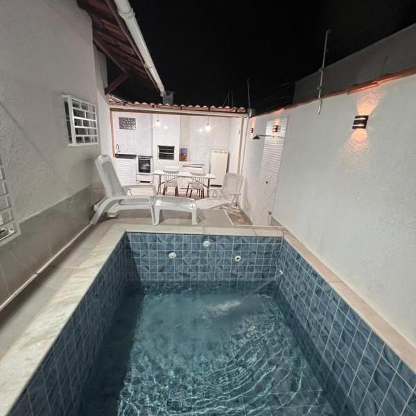 Casa Aconchegante em Itanhaem- Piscina e Churrasqueira 10 pessoas - Foto 4