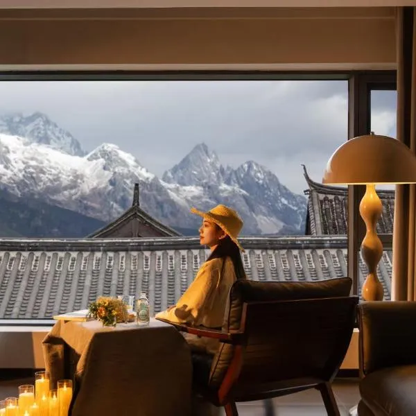 Bantang Zuoyou Snow Mountain View Hotel Baisha Ancient Town Branch, hotel Licsiangban