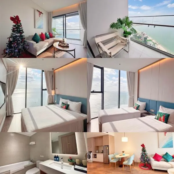 A La Carte Ha Long Oceanview Panoramic 2BR2WC 75m2 Residence Suite with balcony, hotel em Ha Long