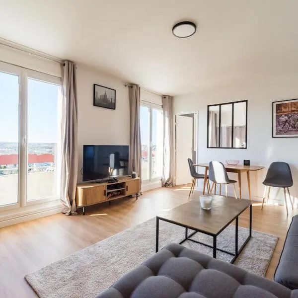 Spacieux appartement vue sur mer - Saint-Brieuc, hotell sihtkohas Saint-Brieuc