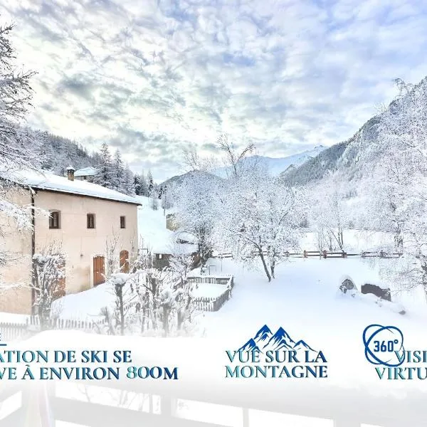 Casa-Le Gerland : joli duplex dans chalet St-Véran, ξενοδοχείο σε Saint-Veran