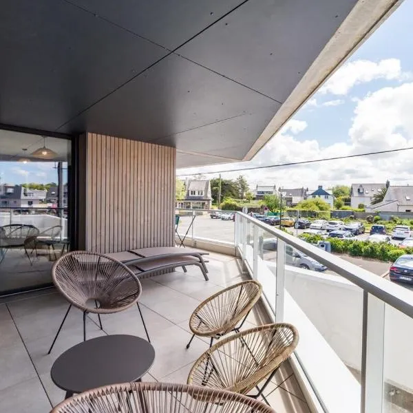 Les terrasses de Ploumanac'h 150m de la plage, hotel in Perros-Guirec