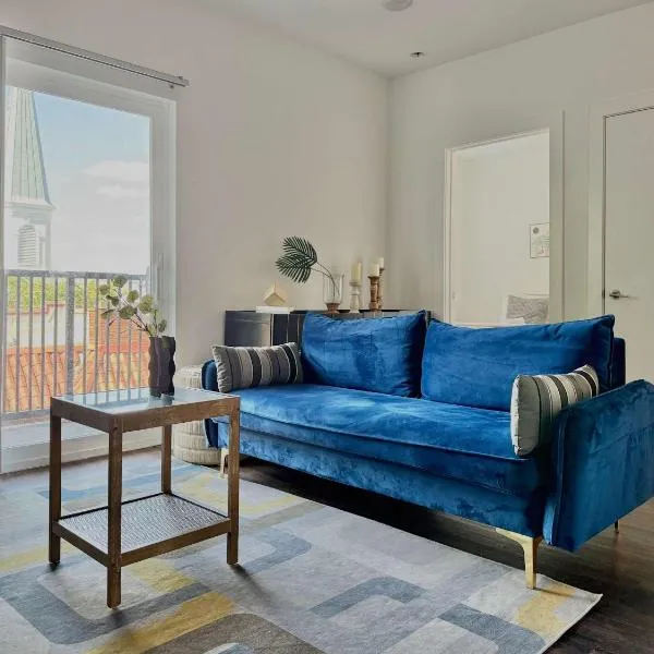 Luxury New 2B2B Private Balcony 542Blvd304, viešbutis mieste Atlanta