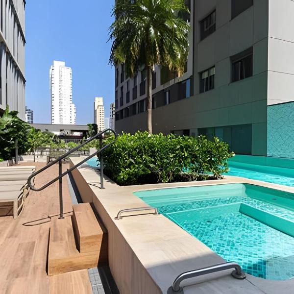 F702 Apartamento Luxo com Vaga e Piscina Prox Faria Lima, Vila Madalena e Metrô - Foto 4