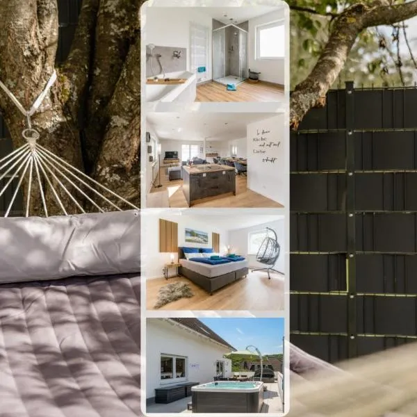 Kleeoase - Luxus Apartment- Jacuzzi - Dachterrasse - Kochinsel - kostenlose Parkplätze - See in 10 min, ξενοδοχείο σε Greifenstein