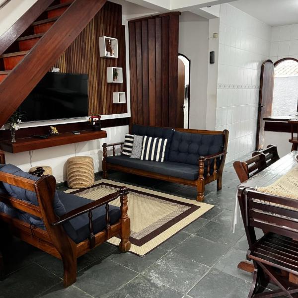 Duplex beira-mar com piscina em Ubatuba