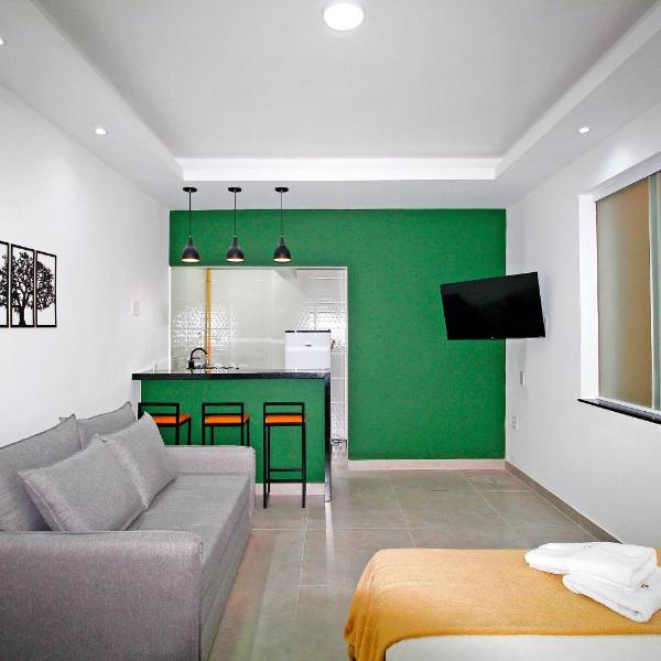 Studio Estiloso e Reformado a Passos da Praia - Foto 4