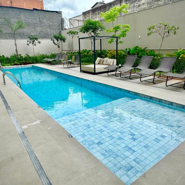 Studio Novíssimo Vila Olímpia! Piscina CoWorking Lavanderia! 3 min Faria Lima! 15 min Congonhas
