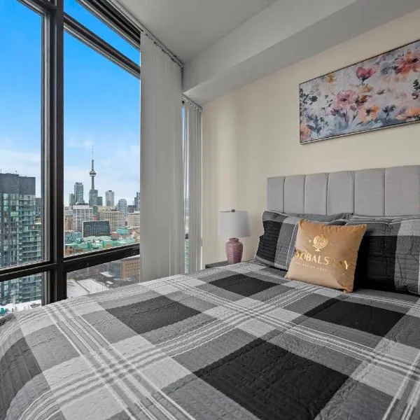 High Floor 1 Bedroom Condo City View Downtown Toronto, hotel en Toronto