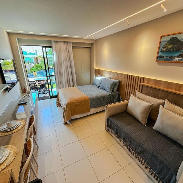 Studio Térreo Frente Piscina Muro Alto - Porto de Galinhas - Foto 2