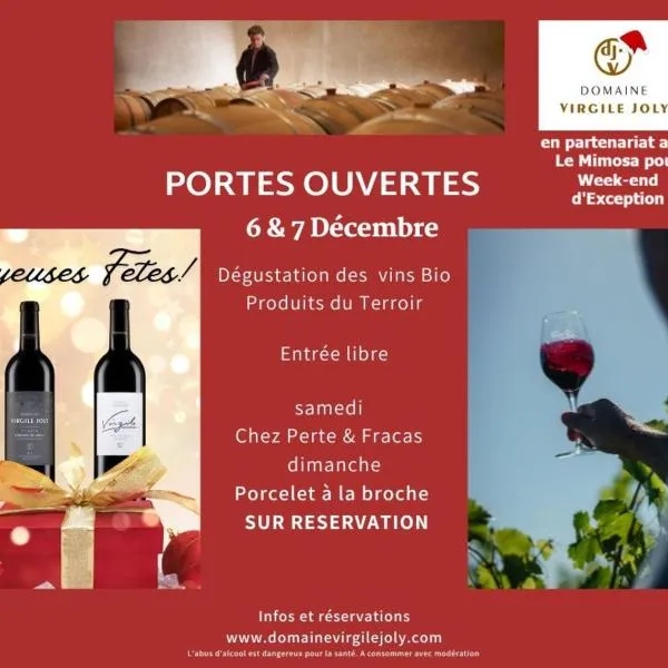 Chambres d'Hôtes Le Mimosa, hotel v destinaci Saint-Saturnin-de-Lucian