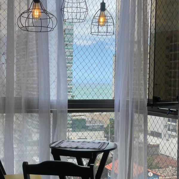 CAFE com Vista para o Mar Apto 2Q 2B a 150m da Praia