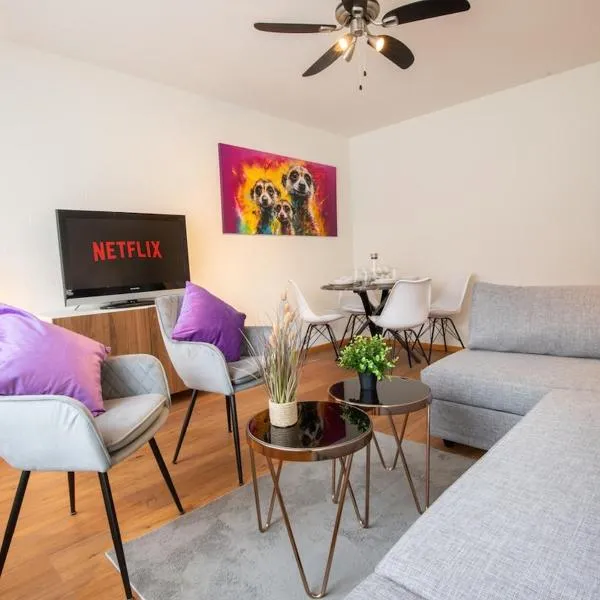 Spacious Apartment near Roche and Tinguely - Special MAGICAL MEERKATS 4 Apartment, Basel, up to 6 guests, hótel í Basel
