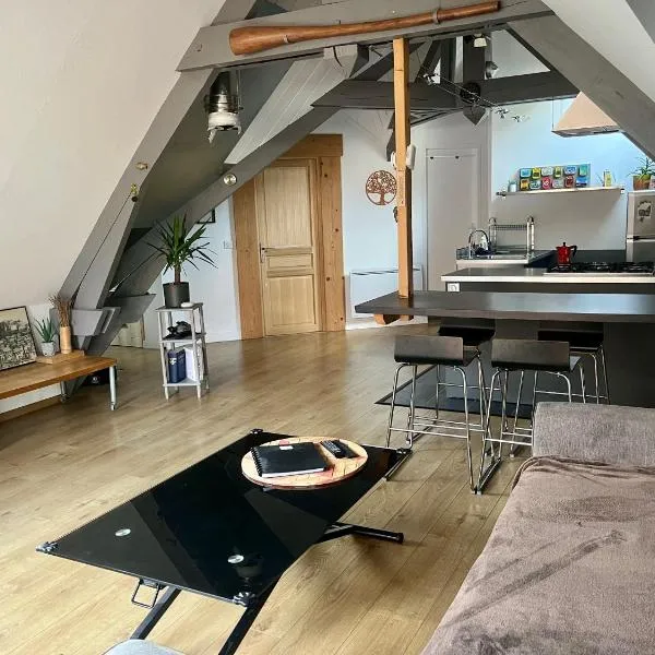 Viesnīca Appartement 2 chambres, terrasse , proche centre , calme pilsētā Lizsensovēra