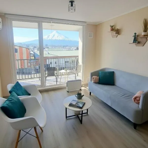 Departamento con vista al Volcán, ξενοδοχείο σε Villarrica